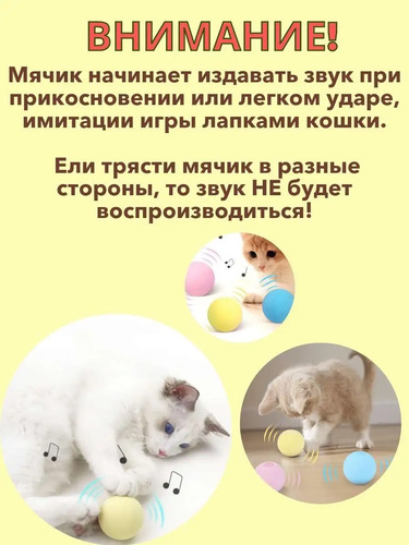 Сибирская Кошка, Интерактивный мяч, 