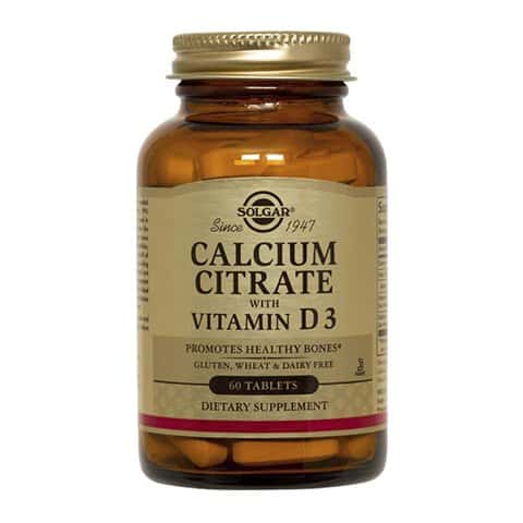 Solgar Кальций Цитрат с витамином D3 60 таблеток