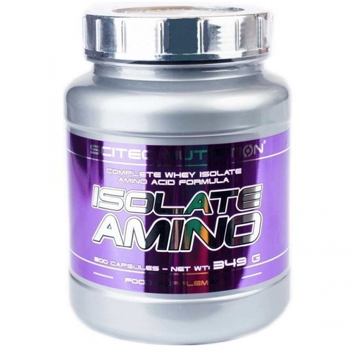 Scitec Nutrition Isolate Amino, Аминокислотный комплекс 500 капсул