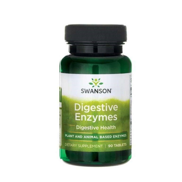 Swanson Пищеварительные ферменты, Digestive enzymes 90 капсул
