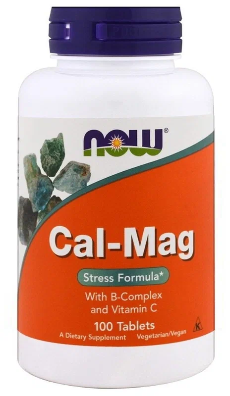 Now Foods Кальций + Магний, Cal-Mag 100 таблеток