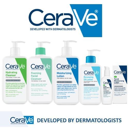 CeraVe Крем-гель очищающий для нормальной и сухой кожи с помпой, 473 мл