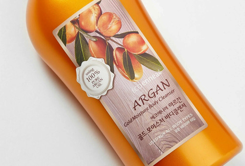 Welcos ECO ennea Argan Gold Moisture Body, Гель для душа на основе арганового масла 730 мл
