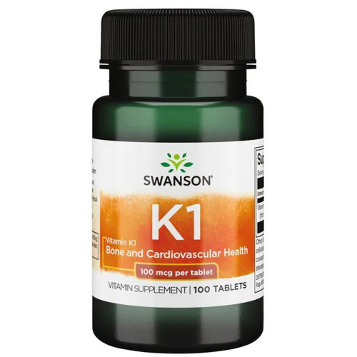 Swanson Витамин К-1 100 мкг, 100 таблеток