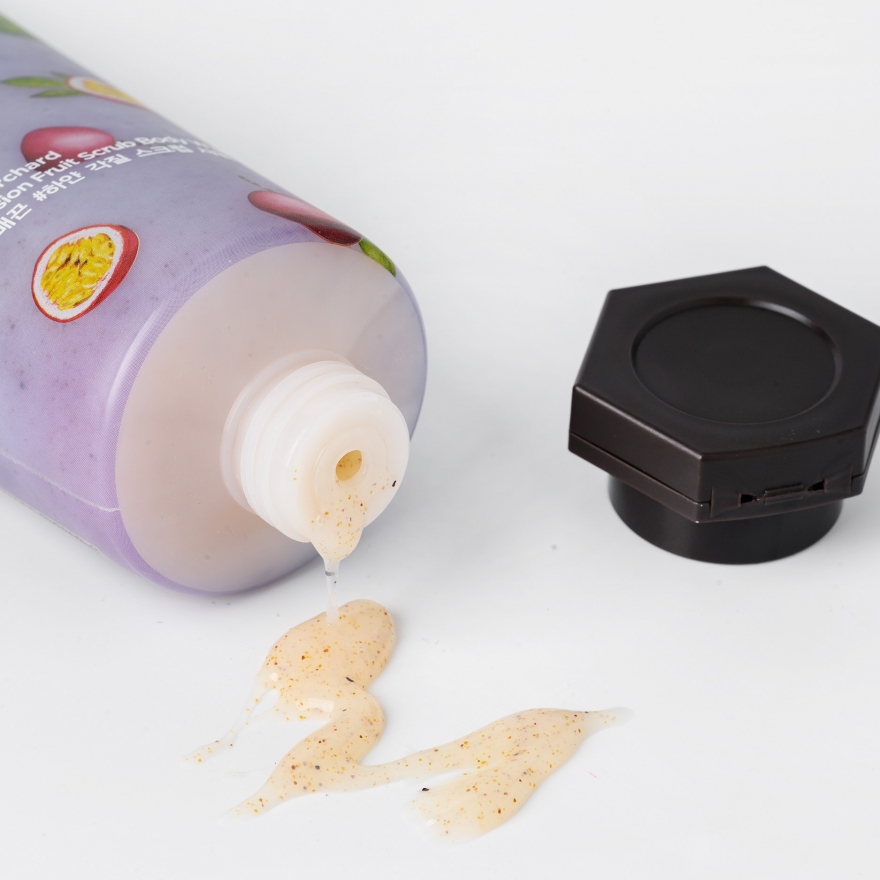 FRUDIA Скрабирующий гель для душа с маракуей, My Orchard Passion Fruit Scrub Body Wash 200 мл