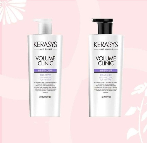 Kerasys, Шампунь Придающий Объем Для Тонких и Путающихся Волос, Volume Clinic Shampoo 750 мл 