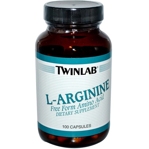 Twinlab L Аргинин 500 мг (100 капсул)