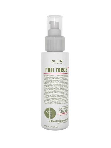 OLLIN Professional Full Force Крем-кондиционер против ломкости, 100 мл