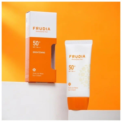 FRUDIA Солнцезащитная крем-основа Идеальный тон SPF50+/PA+++ Tone Up Base Sun Cream 50 гр