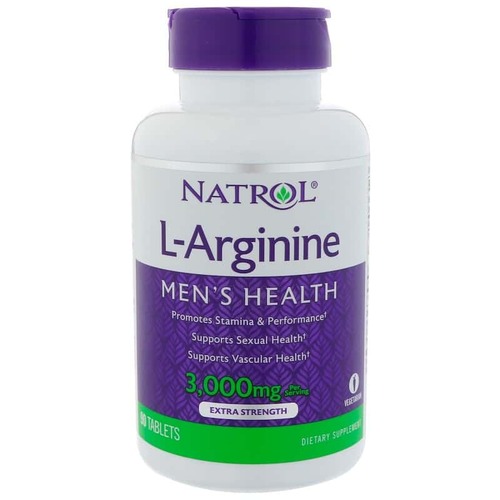 Natrol L Аргинин 3000 mg (90 таблеток)