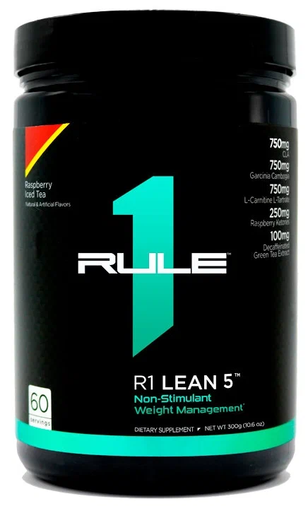 RULE1, Жиросжигатель, Lean 5, 336 гр	
