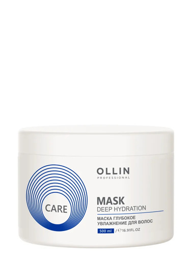 OLLIN Professional Care Маска глубокое увлажнение для волос, 500 мл