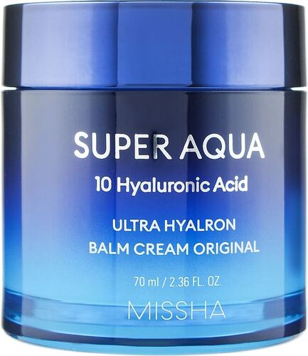 Missha Super Aqua Ultra Hyalron Balm Cream, Увлажнющий крем-бальзам с гиалуроновой кислотой 70 мл