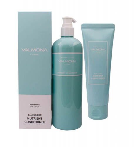  VALMONA Кондиционер для волос УВЛАЖНЕНИЕ, Recharge Solution Blue Clinic Nutrient Conditioner 100 мл