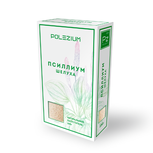 POLEZIUM Псиллиум шелуха, 100 гр