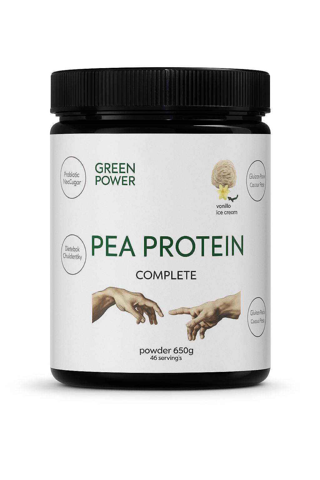 Green Power Гороховый протеин Complete, 650 гр 