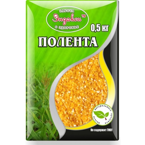 ЭНДАКСИ Кукурузная крупа Полента, 450 гр