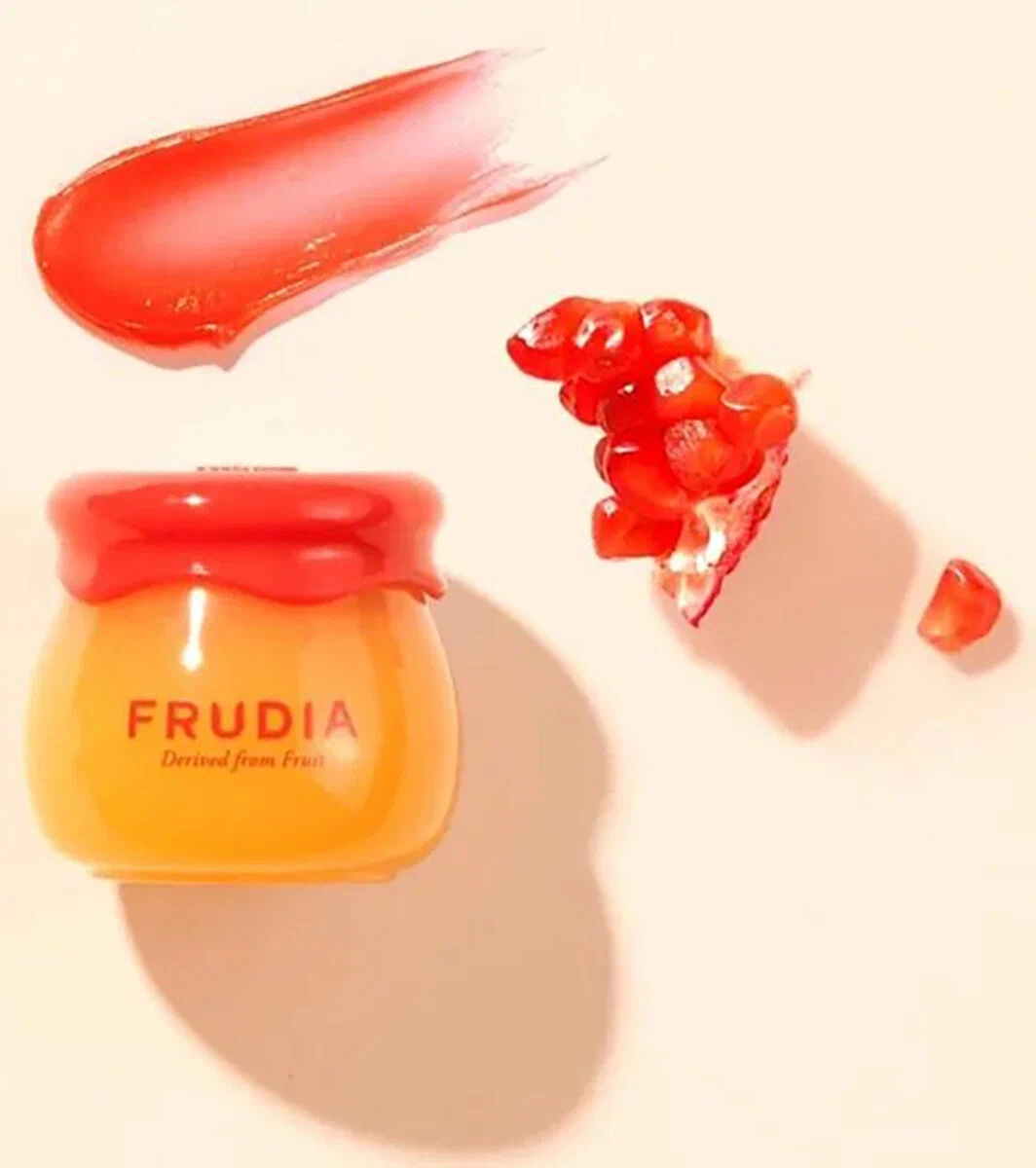 FRUDIA Бальзам для губ с экстрактом граната и меда, Lip Balm 3in1 Nutri-Moisturizing 10 мл