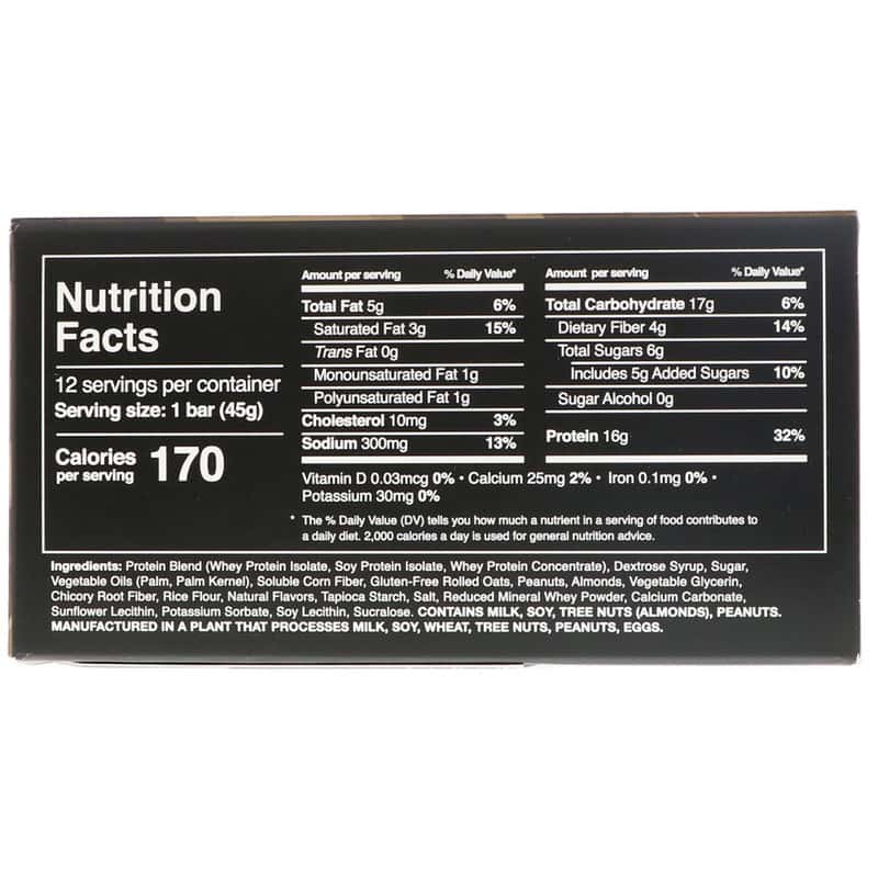 MusclePharm Combat Crisp Protein Bar 12*45 гр