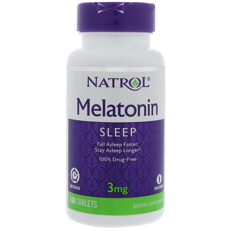 Natrol Мелатонин 3 мг, 100 таблеток