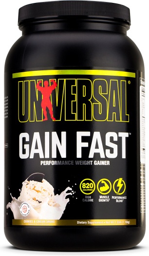 Universal Nutrition Gain Fast 3100, Гейнер для набора веса  900 гр