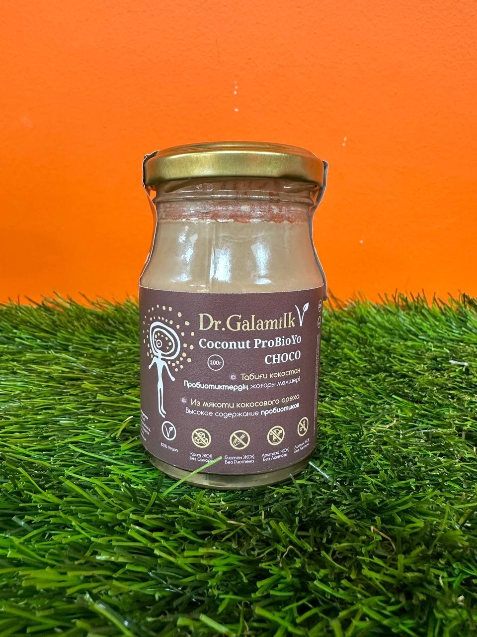Galamilk Кокосовый йогурт со вкусом шоколада, 100 г