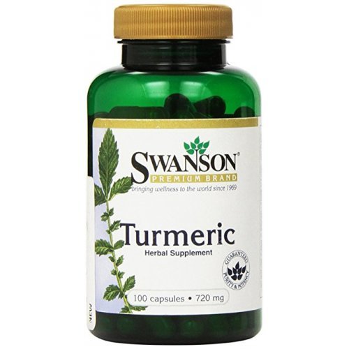 Swanson Turmeric, Куркумин 720 мг 100 капсул