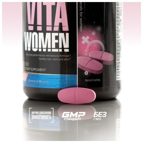 Maxler Мультивитамины для Женщин, Vita Women 90 таблеток