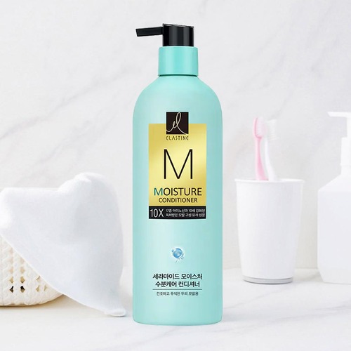 Elastine, Кондиционер Увлажняющий для Волос, Ceramide Moisture Care 10X Conditioner 680 мл