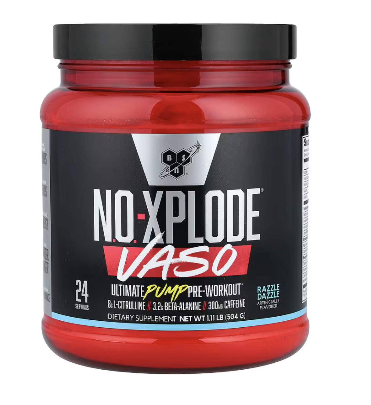 BSN Nutrition Предтрен, N.O.-Xplode VASO, 504 гр , 1,11lbs
