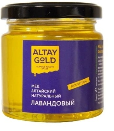 Алтай Голд, мёд классический Лавандовый 350 гр
