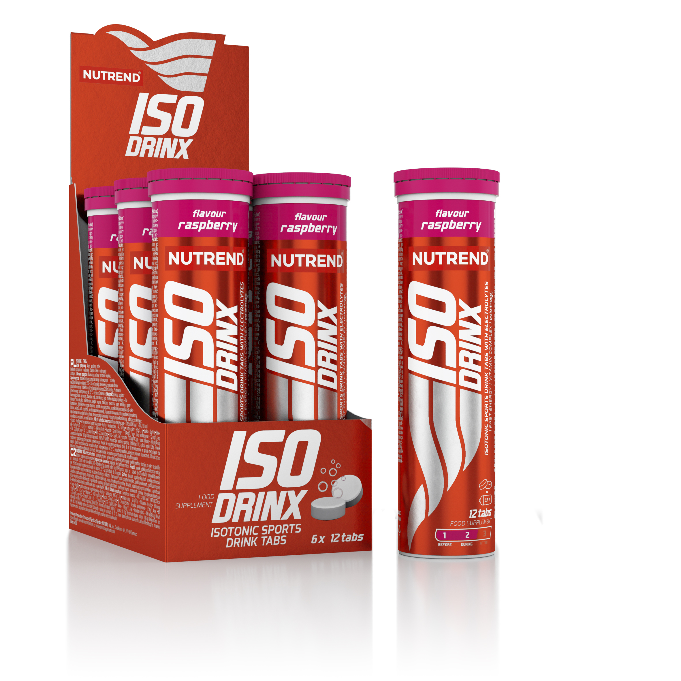 Nutrend Изотоник шипучие таблетки, Iso drinx 12 таблеток