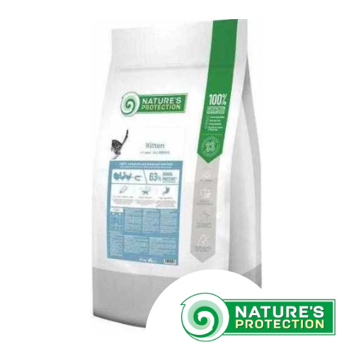 Nature's Protection, Kitten, Сухой Корм для Котят (Курица), 18 кг 
