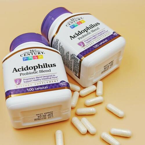 21st Century, Смесь пробиотиков Acidophilus, 150 капсул