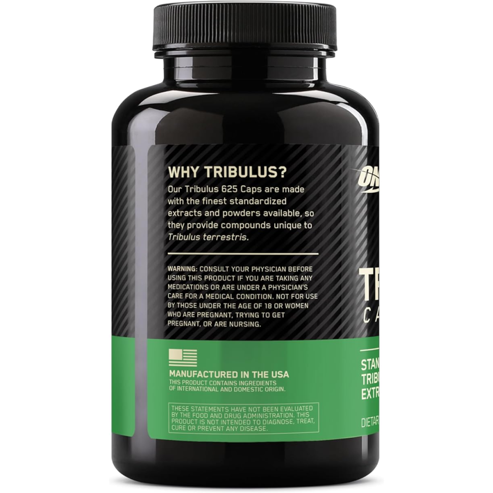 Optimum Nutrition Трибулус, Tribulus 625 мг, 100 капсул