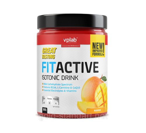 VPLab FitActive Fitness Drink 500 гр