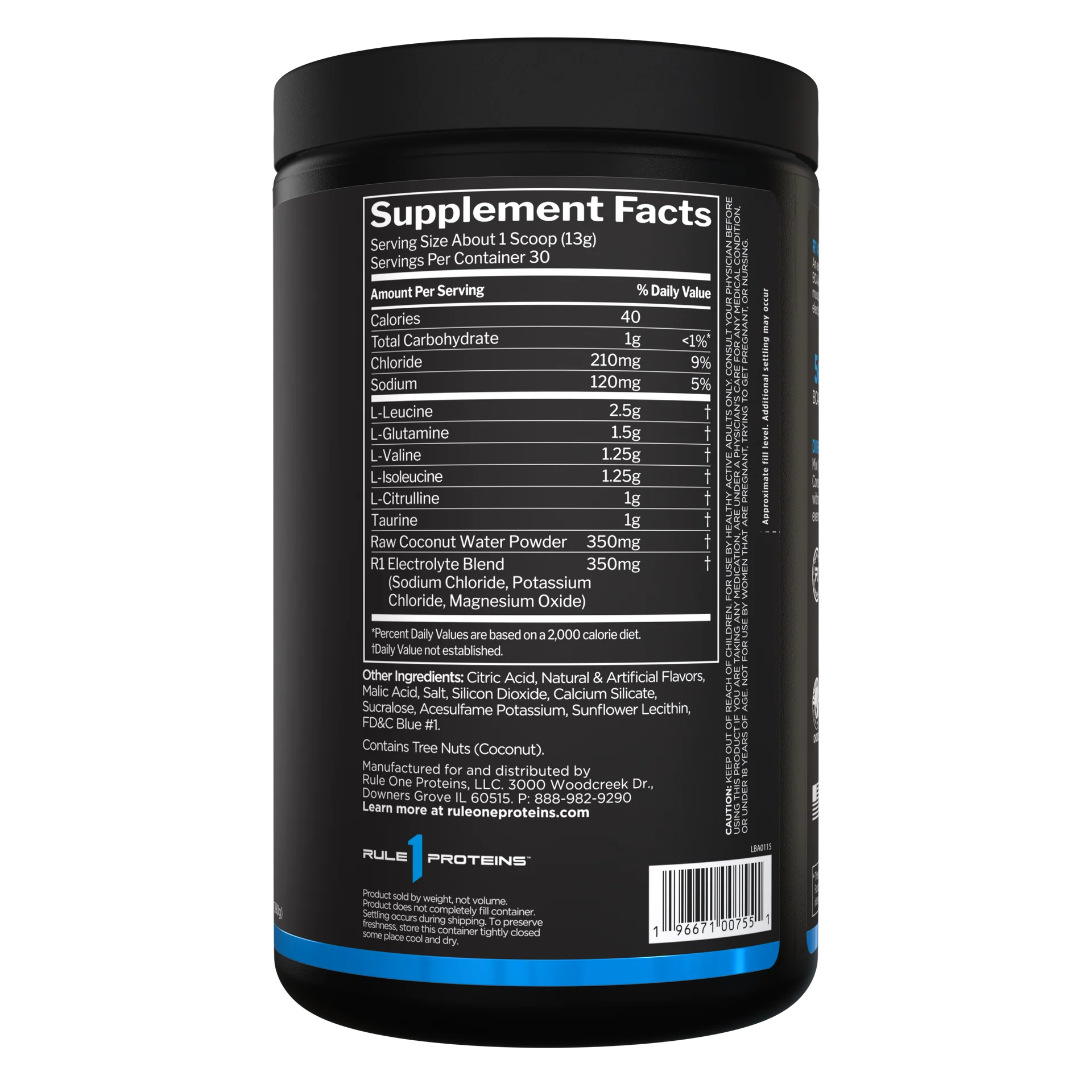 RULE1, Active BCAA 390 гр