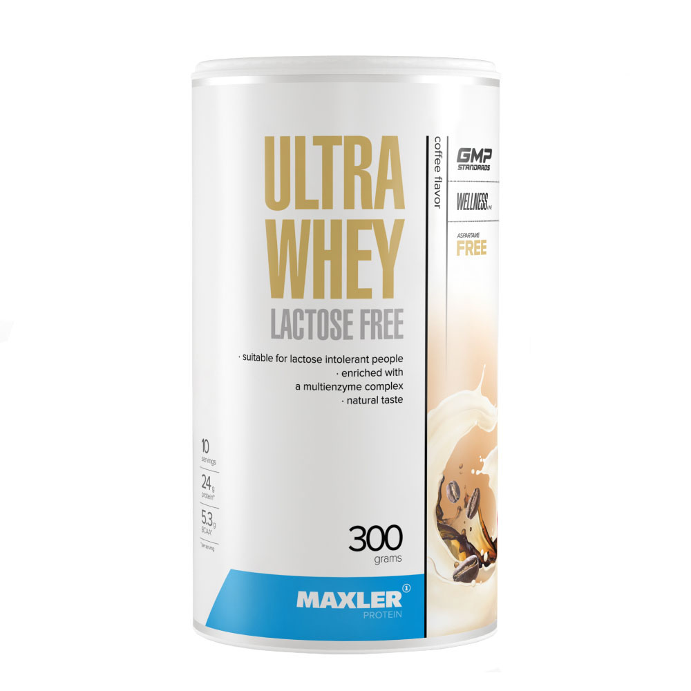 Maxler Протеин безлактозный, Ultra Whey Lactose Free 300 гр