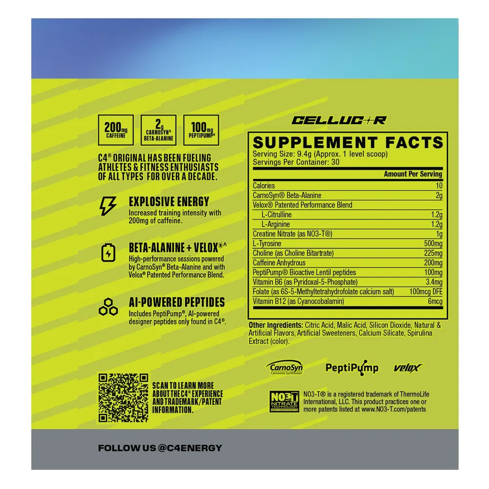 Cellucor Предтреник, C4 Original 470 гр