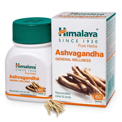 Himalaya, Ашваганда, 250 мг 60 таблеток 