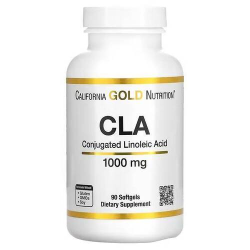 California Gold Nutrition CLA 1000 vu 90 капсул 