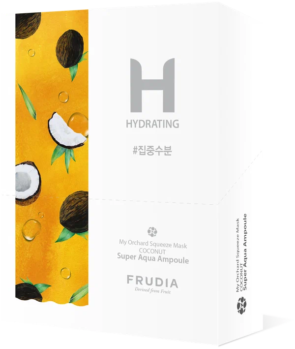 FRUDIA Маска тканевая Увлажняющая с кокосом, My Orchard Squeeze Mask 20ml Coconut 10 шт