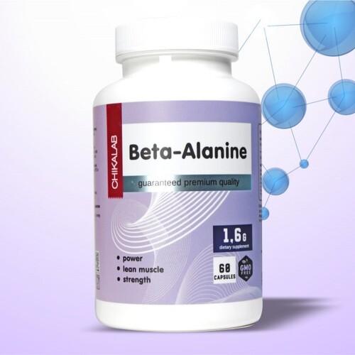 CHIKALAB Бета-Аланин 60 капсул