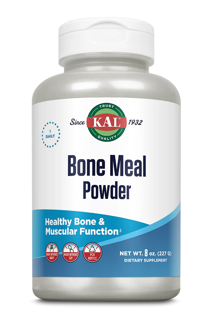 KAL, Bone Meal Powder, Порошок Костной Муки, 227 грамм 