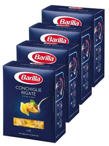 BARILLA Паста Conchiglie Rigate n. 93 (Конкле Регате 93), 450 гр