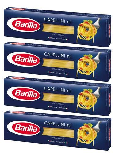 BARILLA Паста Capellini n. 1 (Капеллини 1), 450 гр