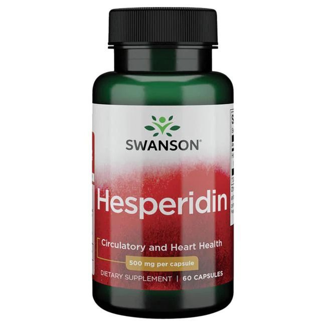 Swanson Гесперидин 500 мг, 60 капсул