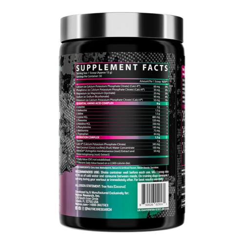 Nutrex EAA+ Hydration, Аминокомлекс  390 гр