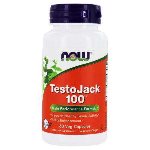 Now Foods ТестоДжек, TestoJack 100, 60 капсул