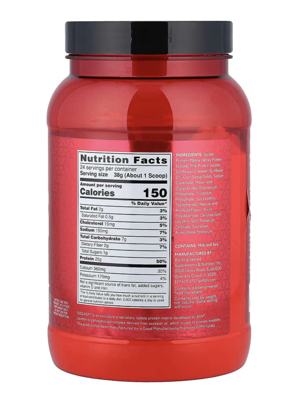 BSN Nutrition Протеин Изолят, Syntha-6 Isolate 912 гр (2.01 lbs)